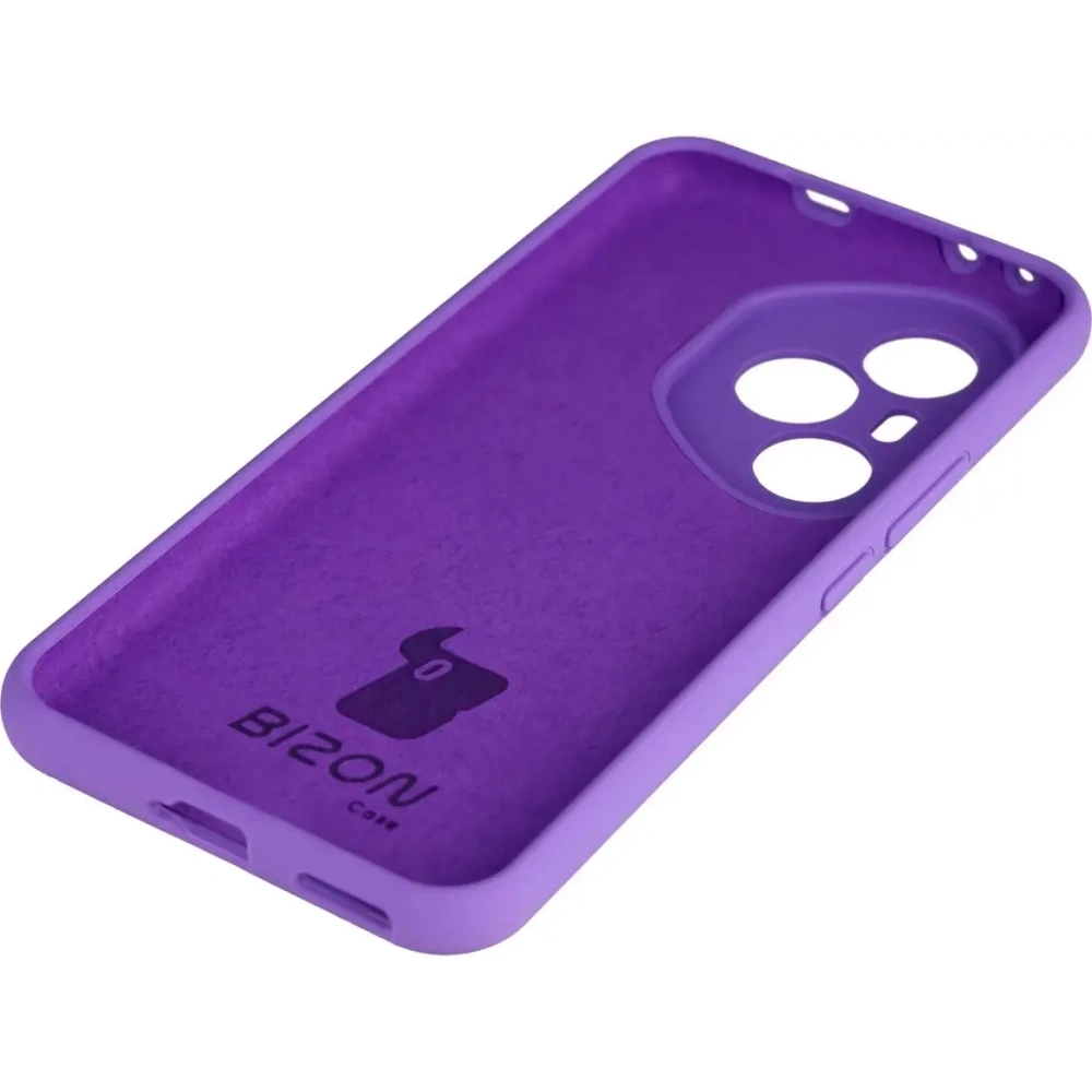 Silikonowe etui Bizon Soft Case do Honor 400 Pro fioletowe