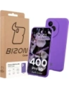 Silikonowe etui Bizon Soft Case do Honor 400 Pro fioletowe