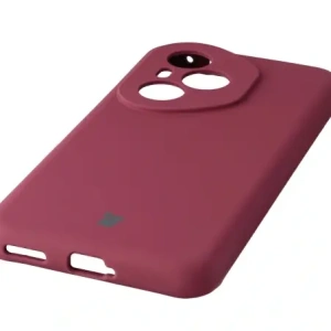 Silikonowe etui Bizon Soft Case do Honor 400 Pro ciemnofioletowe