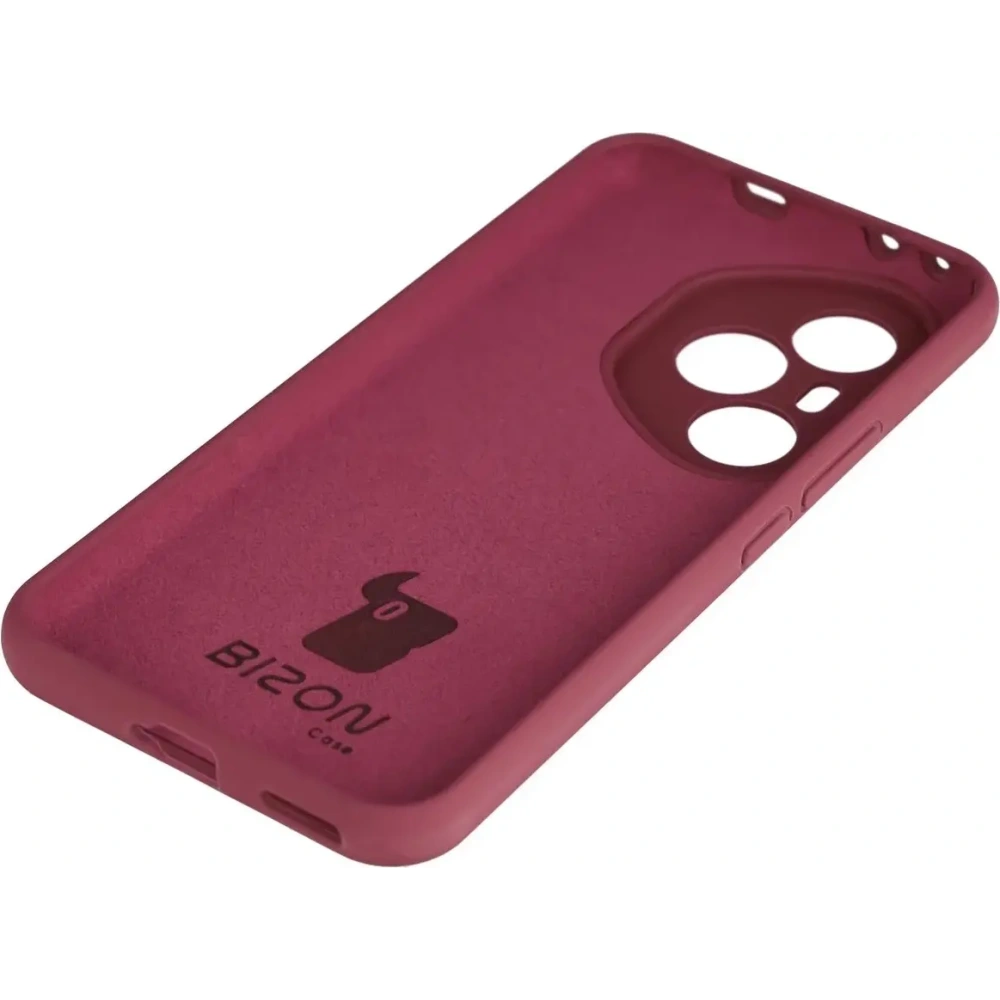 Silikonowe etui Bizon Soft Case do Honor 400 Pro ciemnofioletowe