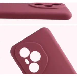 Silikonowe etui Bizon Soft Case do Honor 400 Pro ciemnofioletowe