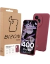 Silikonowe etui Bizon Soft Case do Honor 400 Pro ciemnofioletowe