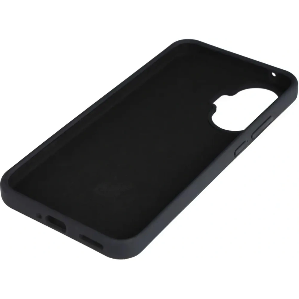 Silikonowe etui Bizon Soft Case do Xiaomi POCO F7 czarne