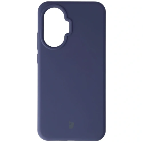 Silikonowe etui Bizon Soft Case do Xiaomi POCO F7 ciemnoniebieskie
