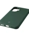 Silikonowe etui Bizon Soft Case do Xiaomi POCO F7 ciemnozielone