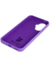 Silikonowe etui Bizon Soft Case do Xiaomi POCO F7 fioletowe
