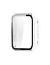 Etui ze szkłem do zegarka Bizon Case+Glass Watch do Garmin Venu X1 przezroczyste