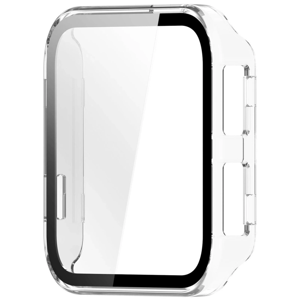 Etui ze szkłem do zegarka Bizon Case+Glass Watch do Garmin Venu X1 przezroczyste