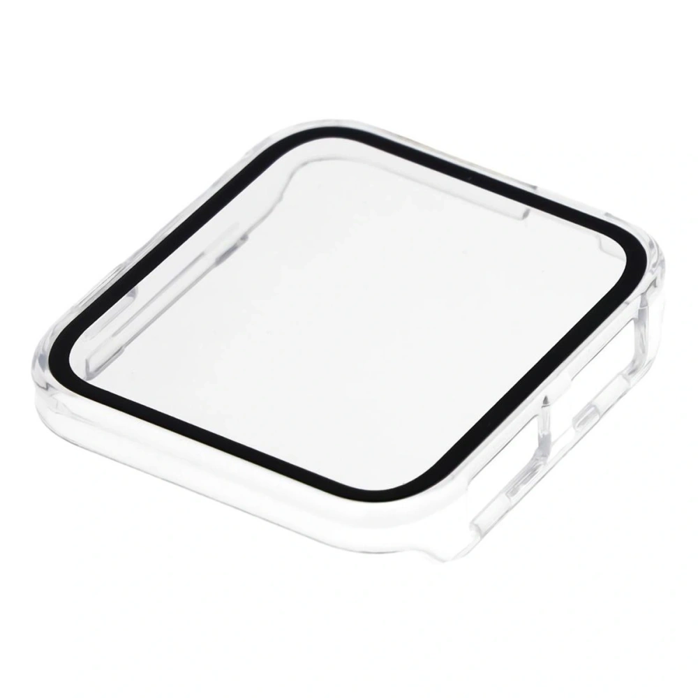 Etui ze szkłem do zegarka Bizon Case+Glass Watch do Garmin Venu X1 przezroczyste