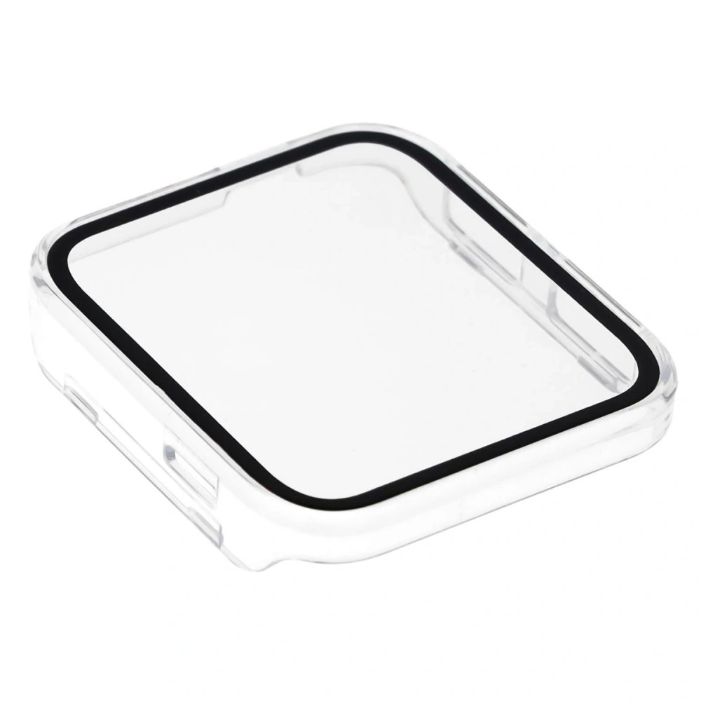 Etui ze szkłem do zegarka Bizon Case+Glass Watch do Garmin Venu X1 przezroczyste