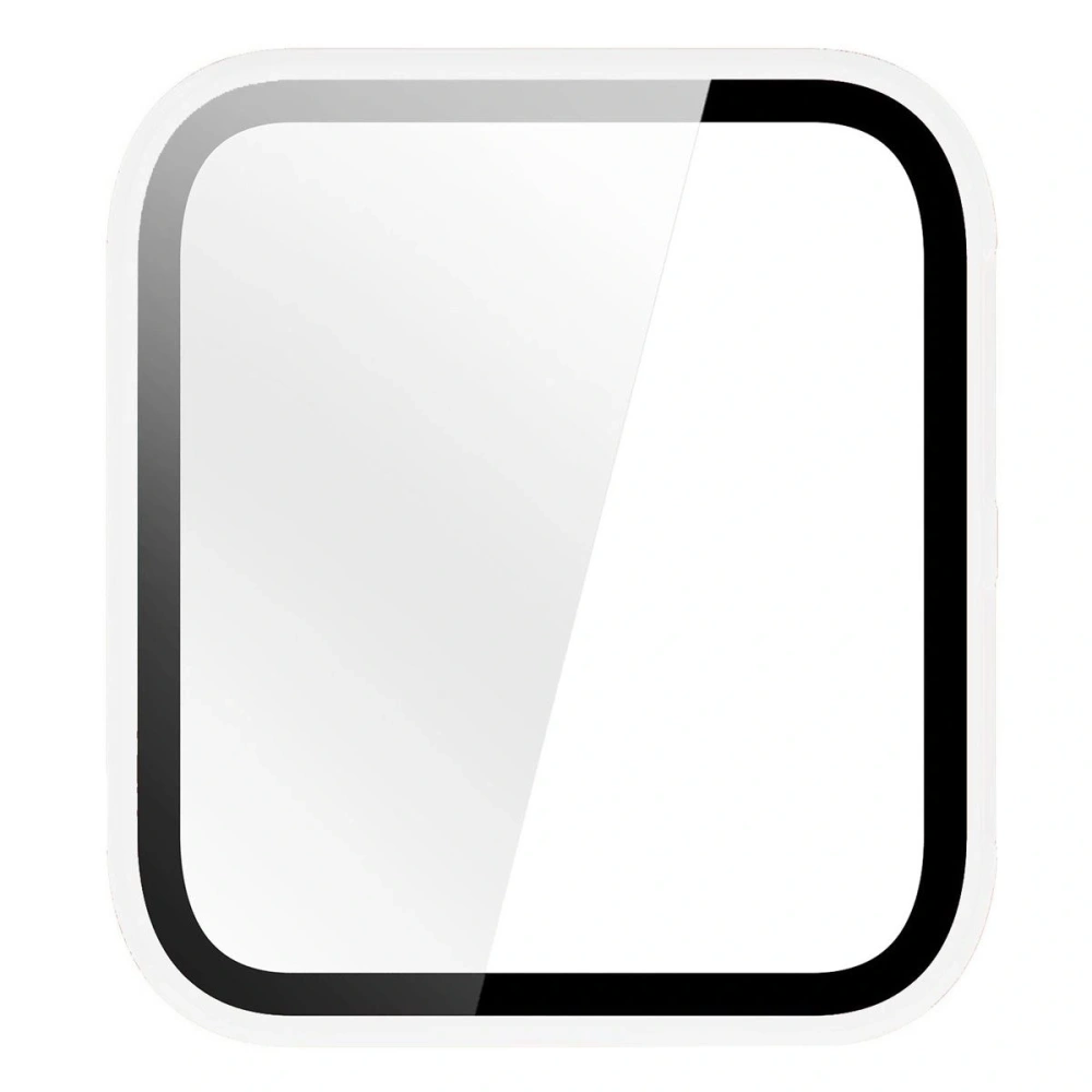 Etui ze szkłem do zegarka Bizon Case+Glass Watch do Garmin Venu X1 przezroczyste