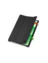 Etui z klapką Bizon Case Tab Croc do OnePlus Pad Lite / Oppo Pad SE czarne