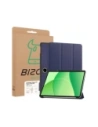 Etui z klapką Bizon Case Tab Croc do OnePlus Pad Lite / Oppo Pad SE granatowe