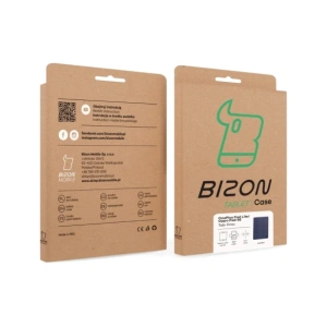 Etui z klapką Bizon Case Tab Croc do OnePlus Pad Lite / Oppo Pad SE granatowe