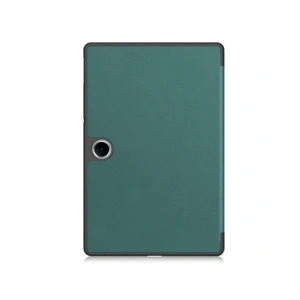 Etui z klapką Bizon Case Tab Croc do OnePlus Pad Lite / Oppo Pad SE ciemnozielone