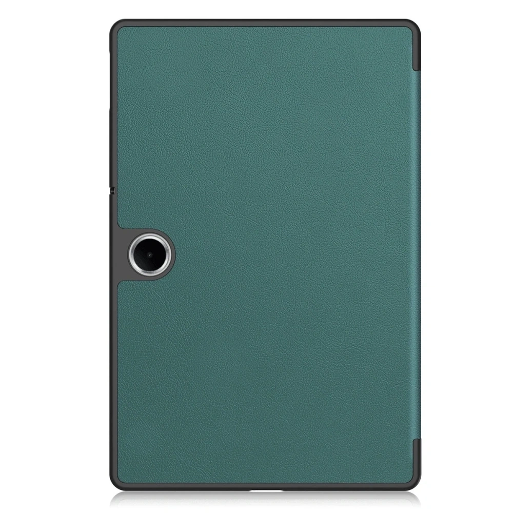Etui z klapką Bizon Case Tab Croc do OnePlus Pad Lite / Oppo Pad SE ciemnozielone