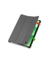 Etui z klapką Bizon Case Tab Croc do OnePlus Pad Lite / Oppo Pad SE szare