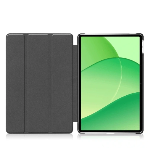 Etui z klapką Bizon Case Tab Croc do OnePlus Pad Lite / Oppo Pad SE szare