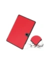 Etui z klapką Bizon Case Tab Croc do OnePlus Pad Lite / Oppo Pad SE czerwone