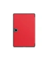 Etui z klapką Bizon Case Tab Croc do OnePlus Pad Lite / Oppo Pad SE czerwone
