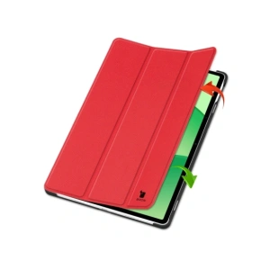 Etui z klapką Bizon Case Tab Croc do OnePlus Pad Lite / Oppo Pad SE czerwone