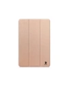 Etui z klapką Bizon Case Tab Croc do OnePlus Pad Lite / Oppo Pad SE różowozłote