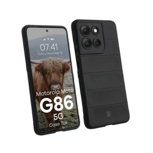 Pancerne etui Bizon Case Tur do Motorola Moto G86 5G czarne