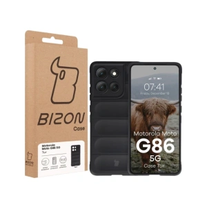 Pancerne etui Bizon Case Tur do Motorola Moto G86 5G czarne