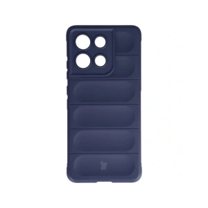 Pancerne etui Bizon Case Tur do Motorola Moto G86 5G granatowe