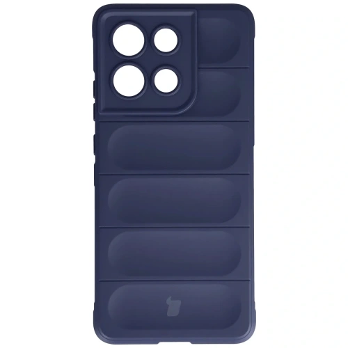 Pancerne etui Bizon Case Tur do Motorola Moto G86 5G granatowe