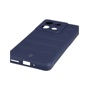 Pancerne etui Bizon Case Tur do Motorola Moto G86 5G granatowe