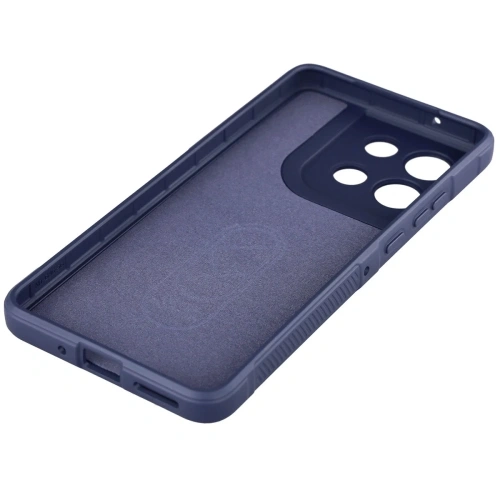 Pancerne etui Bizon Case Tur do Motorola Moto G86 5G granatowe