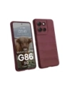 Pancerne etui Bizon Case Tur do Motorola Moto G86 5G burgundowe
