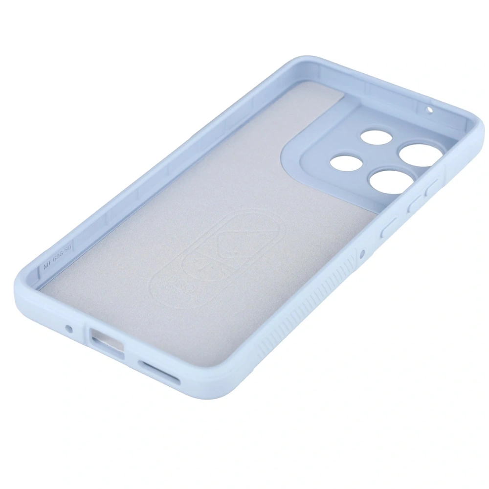 Pancerne etui Bizon Case Tur do Motorola Moto G86 5G jasnoniebieskie