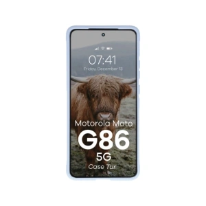 Pancerne etui Bizon Case Tur do Motorola Moto G86 5G jasnoniebieskie