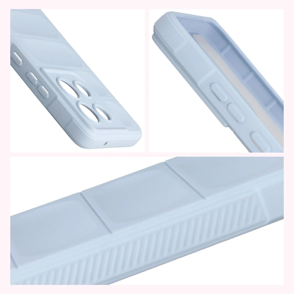 Pancerne etui Bizon Case Tur do Motorola Moto G86 5G jasnoniebieskie