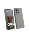 Pancerne etui Bizon Case Tur do Motorola Moto G86 5G jasnoszare