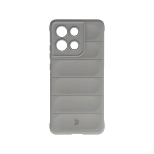 Pancerne etui Bizon Case Tur do Motorola Moto G86 5G jasnoszare