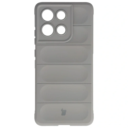 Pancerne etui Bizon Case Tur do Motorola Moto G86 5G jasnoszare