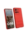 Pancerne etui Bizon Case Tur do Motorola Moto G86 5G czerwone