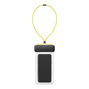 Buy Baseus Let's Go Universal waterproof case for smartphones (black+yellow) - BSU1551BLKYEL - {ean13} - Home Screen Store Europe