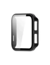 Etui ze szkłem do zegarka Bizon Case+Glass Watch do Garmin Venu X1 czarne