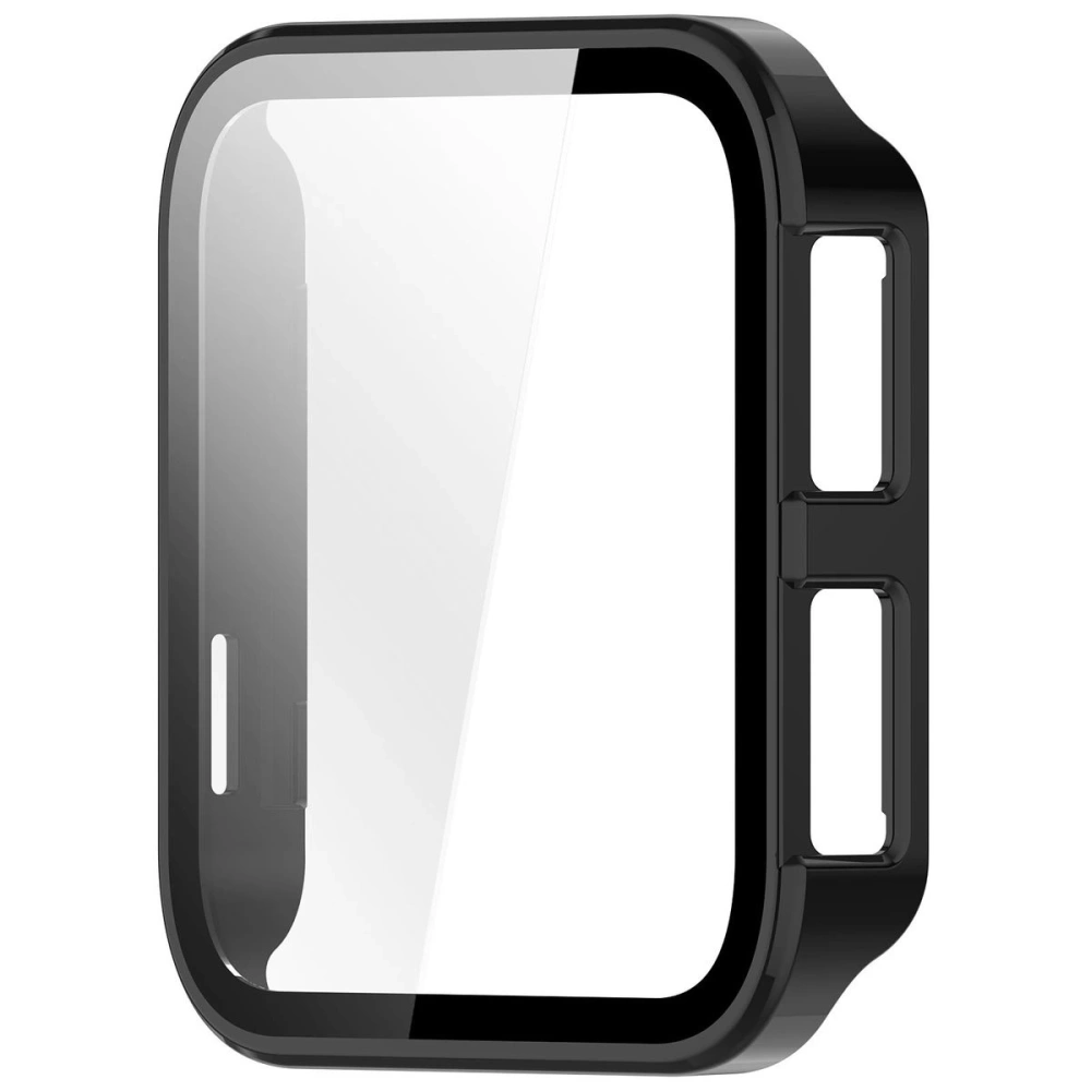 Etui ze szkłem do zegarka Bizon Case+Glass Watch do Garmin Venu X1 czarne