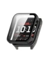 Etui ze szkłem do zegarka Bizon Case+Glass Watch do Garmin Venu X1 czarne