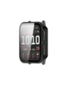 Etui ze szkłem do zegarka Bizon Case+Glass Watch do Garmin Venu X1 czarne