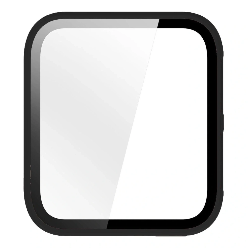 Etui ze szkłem do zegarka Bizon Case+Glass Watch do Garmin Venu X1 czarne