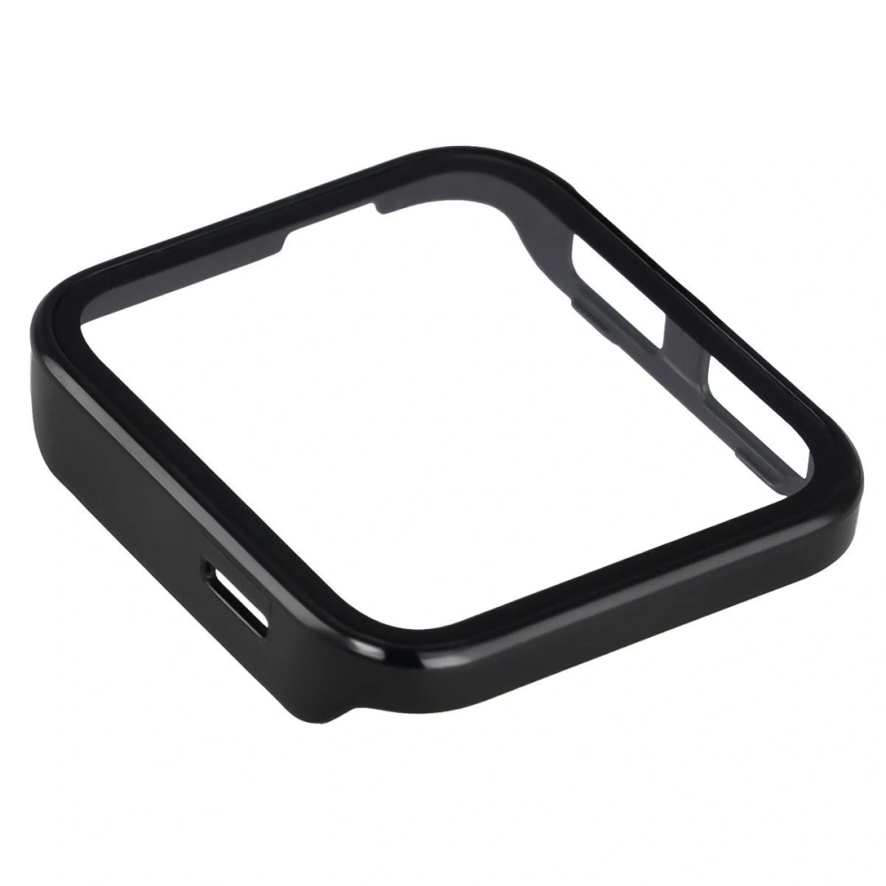 Etui ze szkłem do zegarka Bizon Case+Glass Watch do Garmin Venu X1 czarne