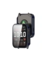 Etui ze szkłem do zegarka Bizon Case+Glass Watch do Garmin Venu X1 niebieskie
