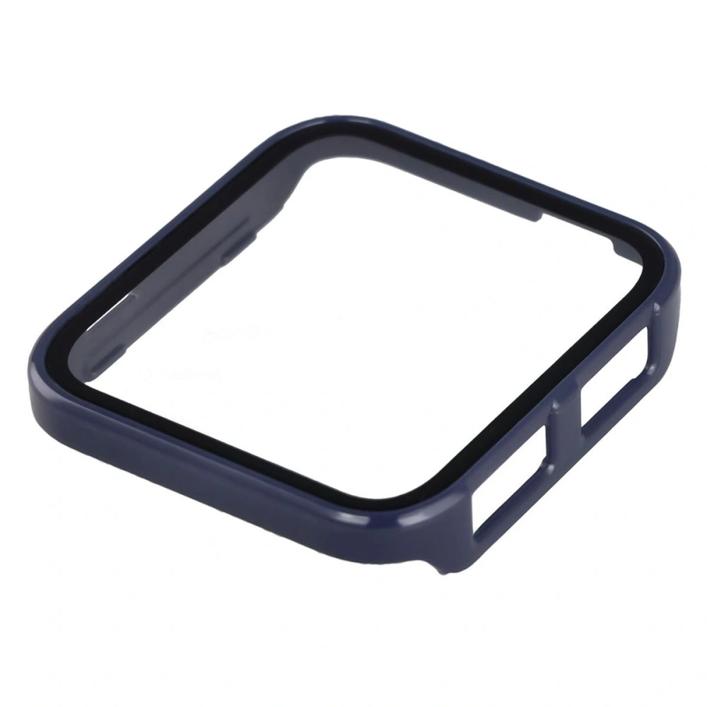 Etui ze szkłem do zegarka Bizon Case+Glass Watch do Garmin Venu X1 niebieskie