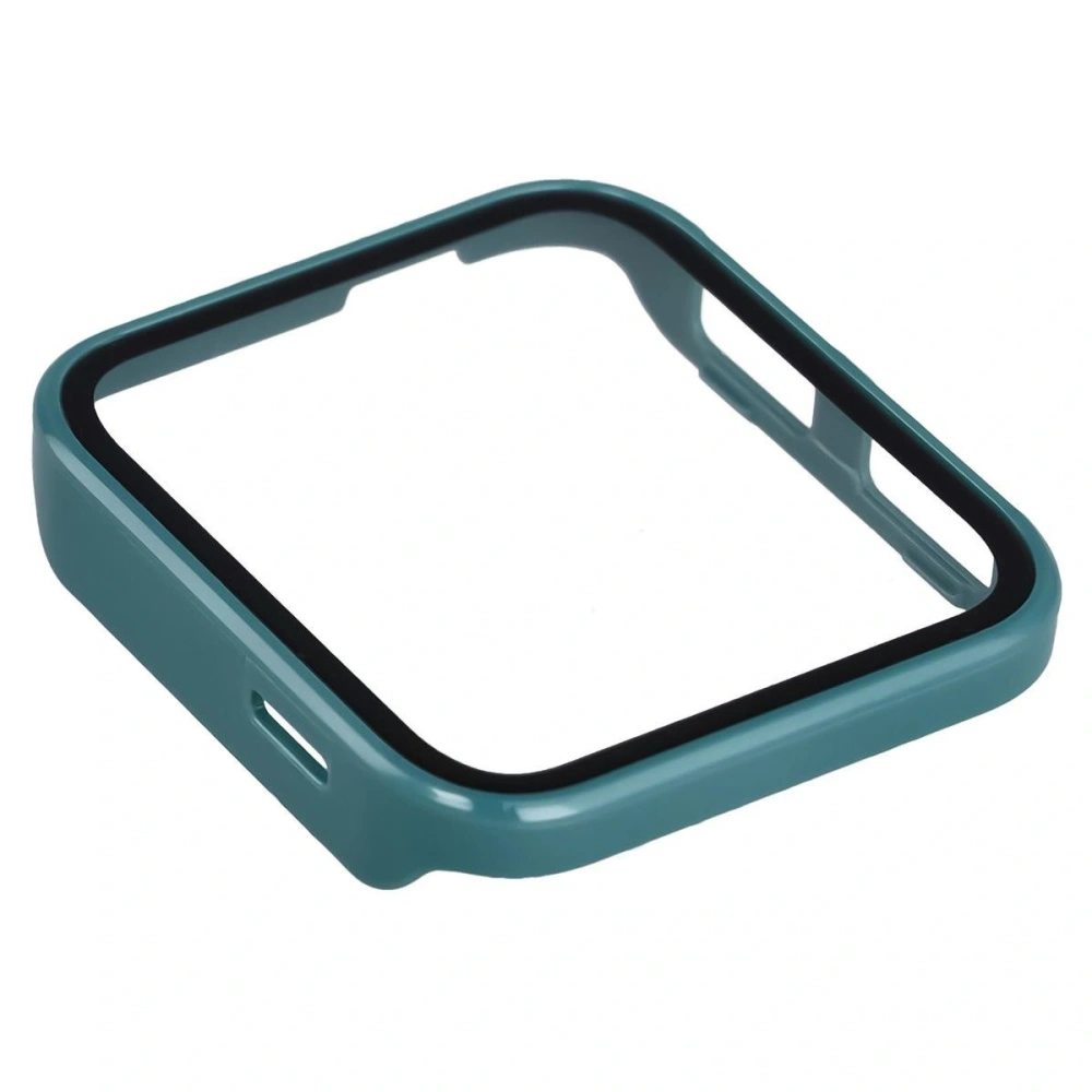 Etui ze szkłem do zegarka Bizon Case+Glass Watch do Garmin Venu X1 zielone